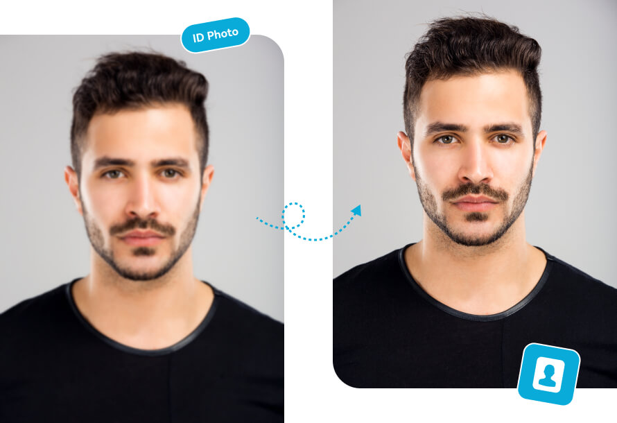 unblur id photos with ai