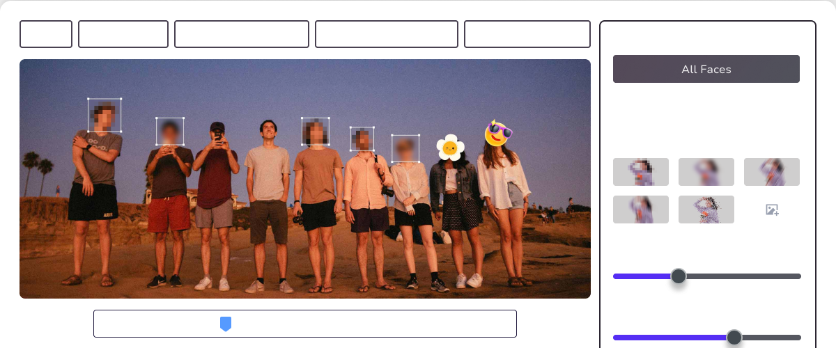 AVCLabs Video Blur AI: Automatically detects and blurs faces, backgrounds, objects, and license plates