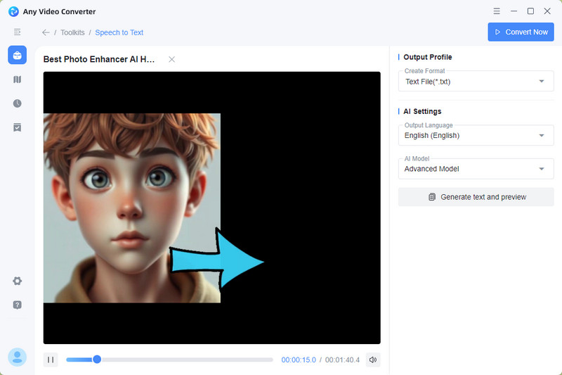 how to get transcript from youtube video with avc