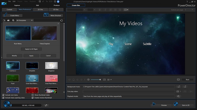 CyberLink PowerDirector best video editing software for YouTube