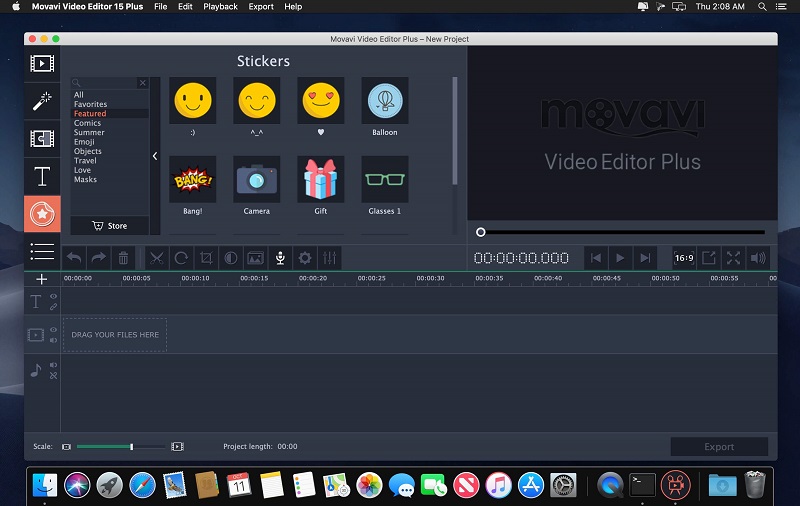 Movavi Video Editor best video editing software for YouTube