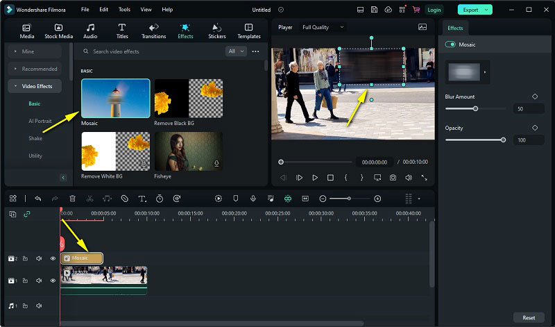 how to add blur to video in imovie