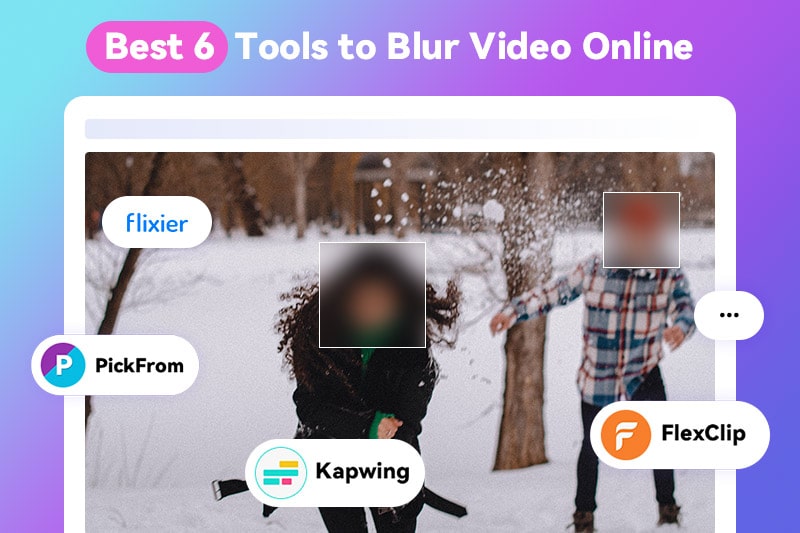 Tools to blur video online