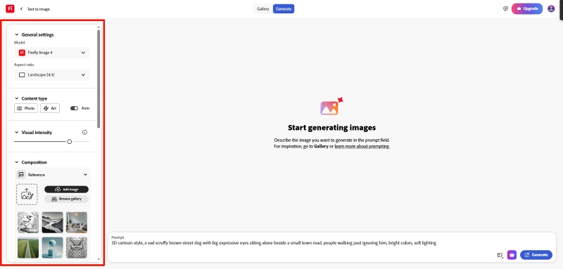 firefly generate image step3