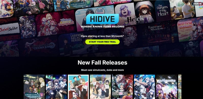 hidive anime