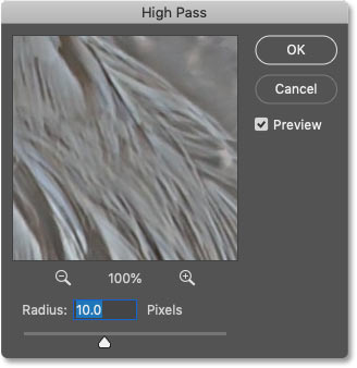 photoshop high pass window