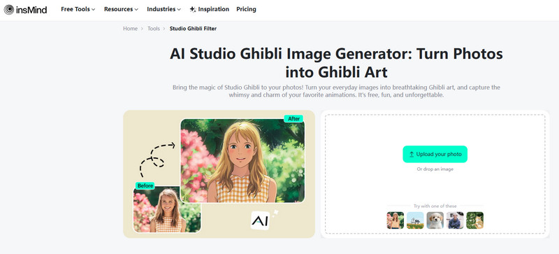 insMind ai image generator no restriction