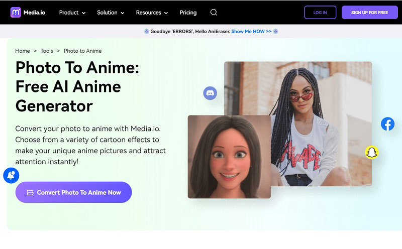 This AI--VansPortrait Uses AnimeGANv2 to Turn Photo to Anime