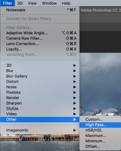 photoshop high pass