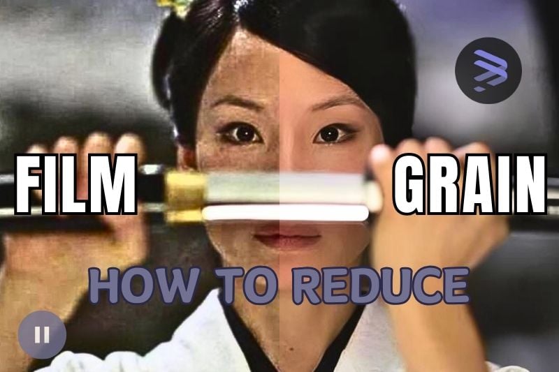 reduce old film grain