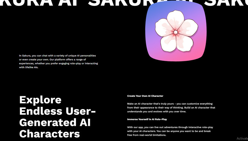 sakura character.ai alternative