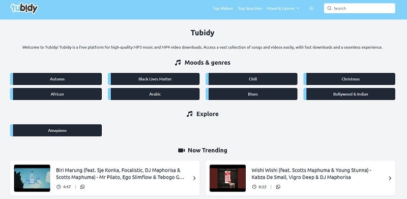 tubidy mp3 downloader free MP3 songs download site