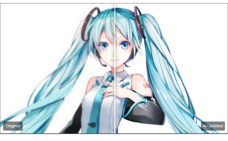 Upscale your image with AI Image Enlarger  Anime Your image Art