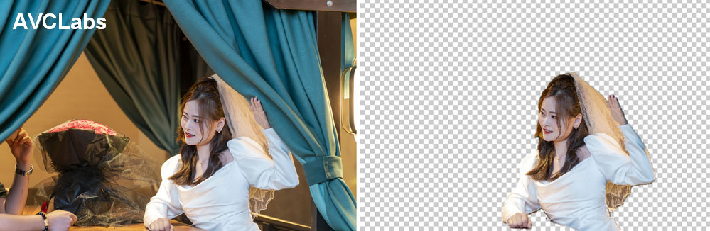 remove image background with avclabs photopro ai