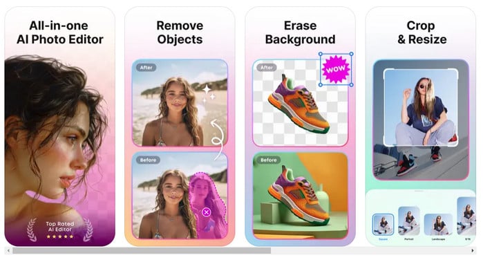 PhotoCut : L'application utile pour effacer le fond des images