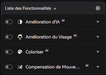 Personnaliser les fonctions IA