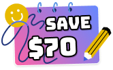 70 off